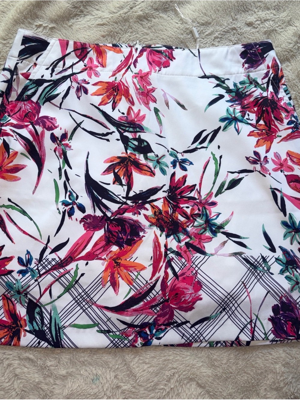 NWOT Lady Hagen Women's 2 Golf Tennis Athletic Skort Skirt Floral Print Size 2